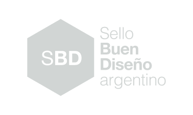 Logo del Sello del Buen Diseño Argentino, otorgado a Crucijuegos